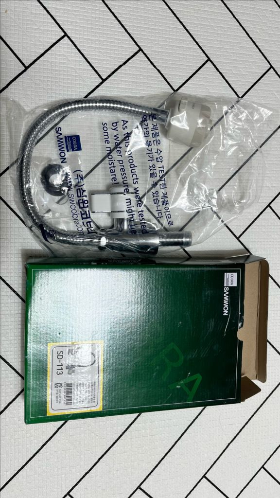 삼원씽크대수전 SD-113모델 새제퓸. 2개가능 1개씩가격 이미지