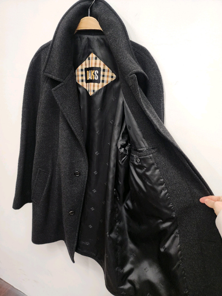 닥스 남성 캐시미어 코트(100사이즈)--8