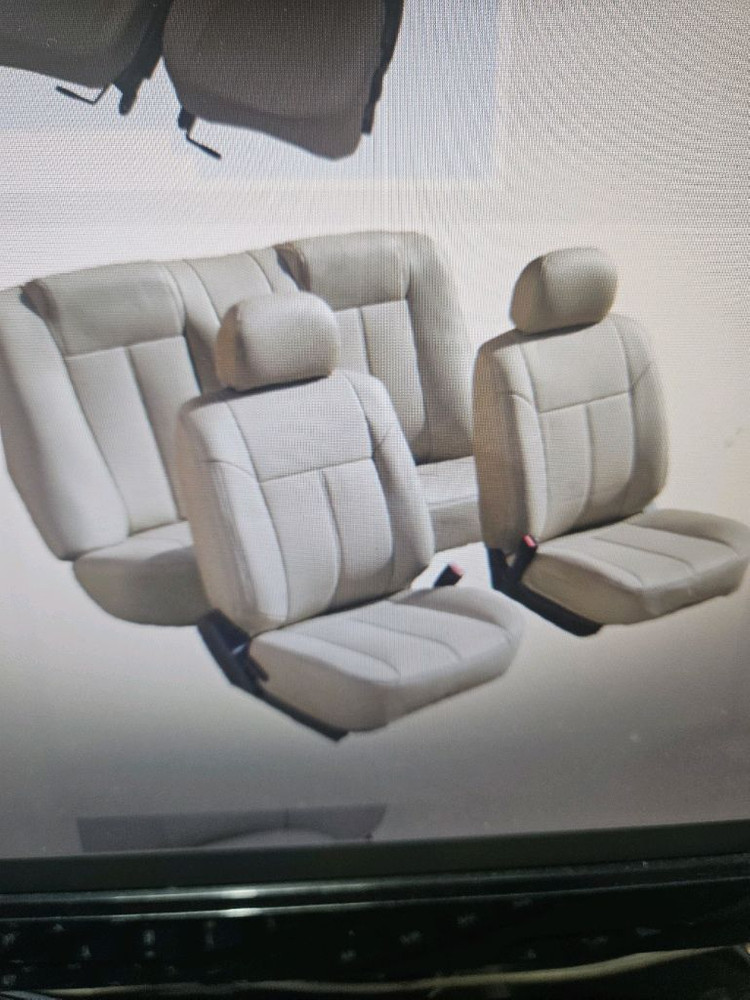 카이런 자동차 전용 천연가죽씨트커버 검정색 5인승전체한대분 2007년식 이미지