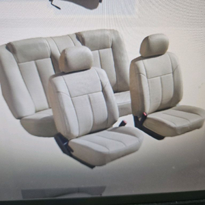 클릭 자동차 전용 인조가죽씨트커버 베이지색 5인승전체한대분 통자형 이미지