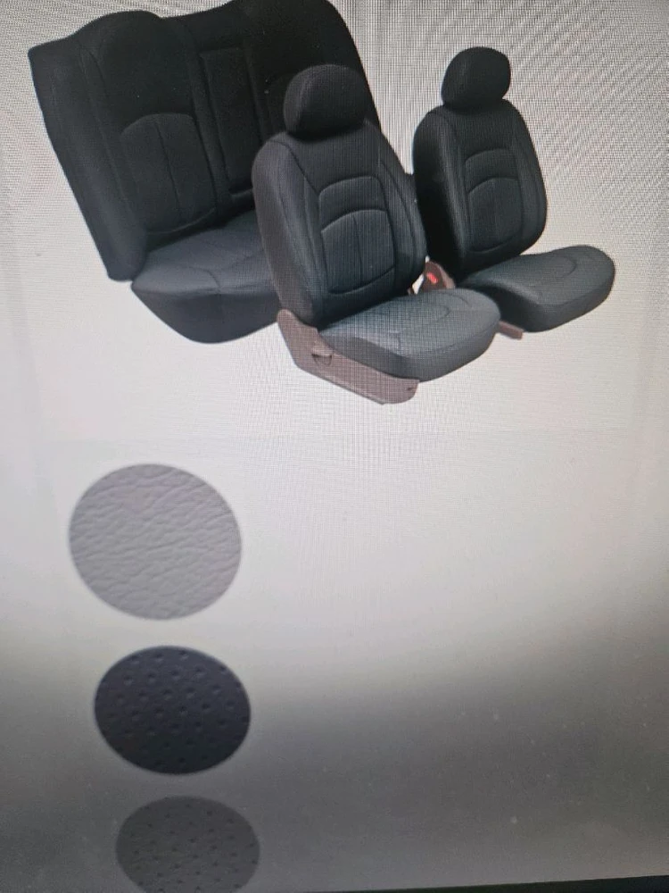 클릭 자동차 전용 인조가죽씨트커버 베이지색 5인승전체한대분 통자형 이미지