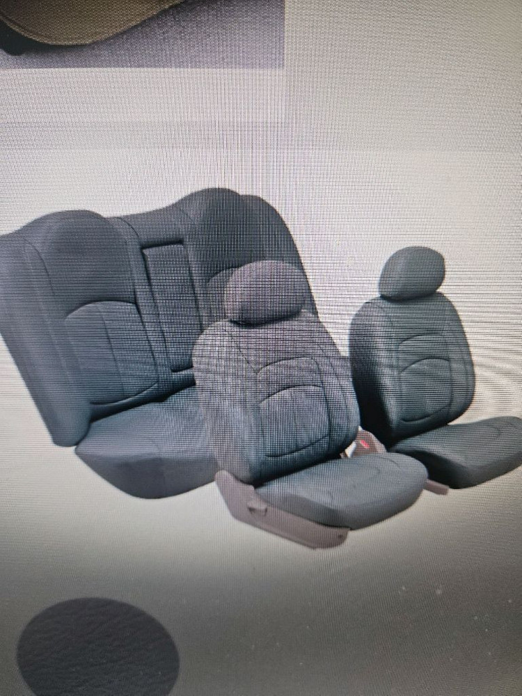 클릭 자동차 전용 인조가죽씨트커버 베이지색 5인승전체한대분 통자형 이미지