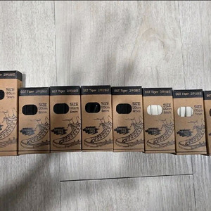 GGT TIGER 고무 신발끈 8개 새상품 판매