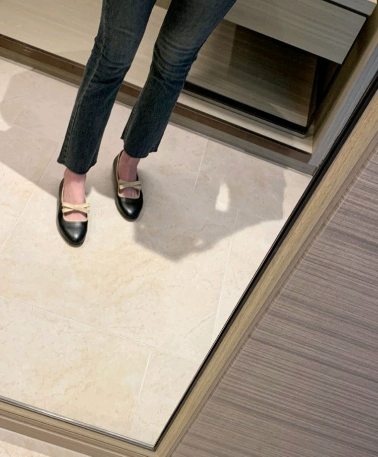 바이씨니 슈크림슈즈 블랙 245 새상품--1