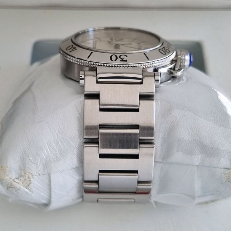 까르띠에 파샤 씨타이머 40mm 오토(오버홀 완료)--1