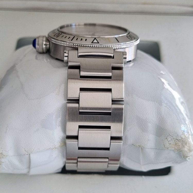 까르띠에 파샤 씨타이머 40mm 오토(오버홀 완료)--2