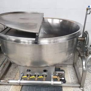 가스회전솥..곰솥..볶음솥..무쇠솥..대형솥단지..대형회전가마솥..대형회전주물솥..회전가마솥.. 이미지