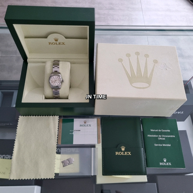 롤렉스 오이스터 퍼펙츄얼 26mm 여성용 176200(상품화 완료)--8