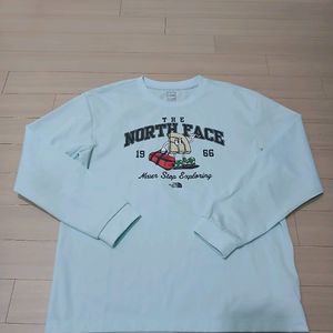 노스페이스키즈 티셔츠.세탁후 보관만했음