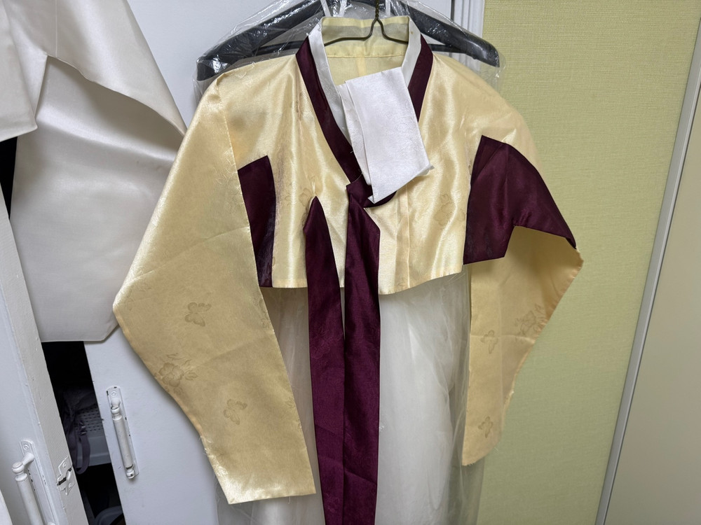 여성 실크 명주 한복 저고리 55--4