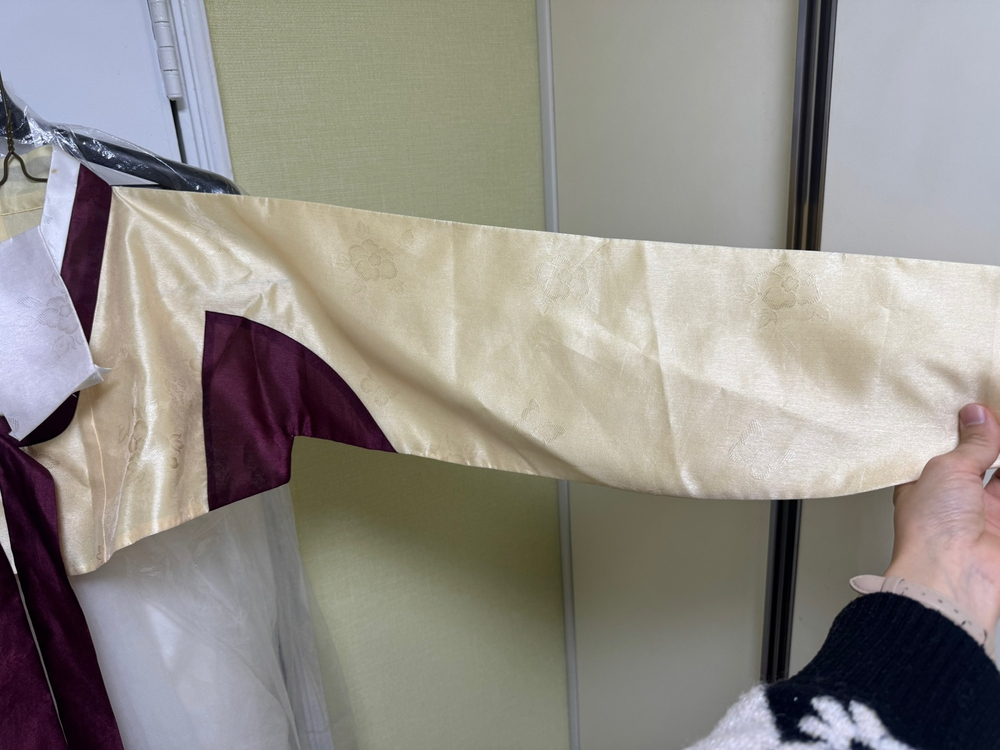 여성 실크 명주 한복 저고리 55--6