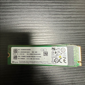 SK하이닉스 BC711 1TB M.2 nvme SSD 31개