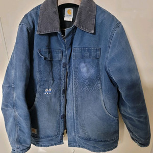 칼하트 데님 빈티지워싱 디트로이드 웍스 자켓 46표기 105정사이즈 상태굿