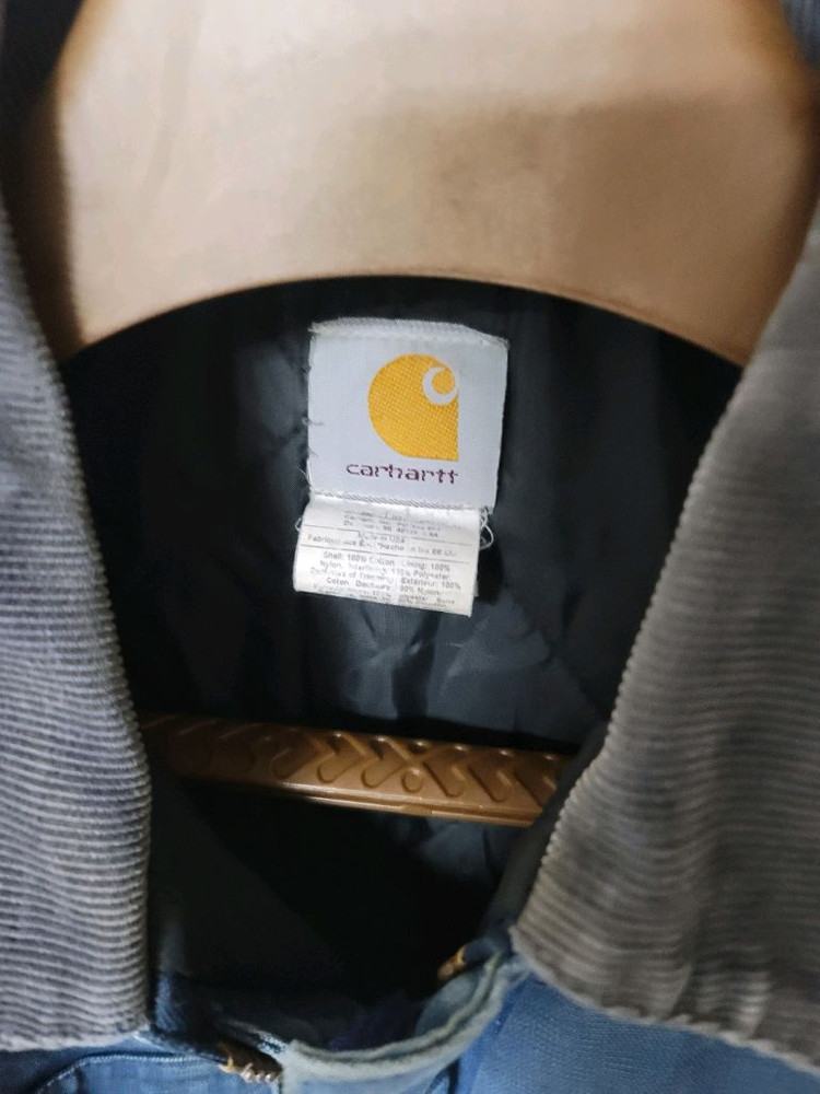 칼하트 데님 빈티지워싱 디트로이드 웍스 자켓 46표기 105정사이즈 상태굿--3
