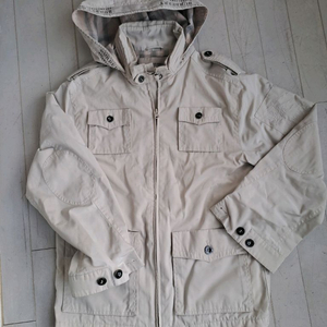 버버리 후드 야상 자켓