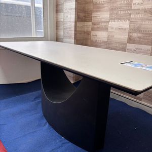 세라믹 식탁 오브제 사각 포세린테이블