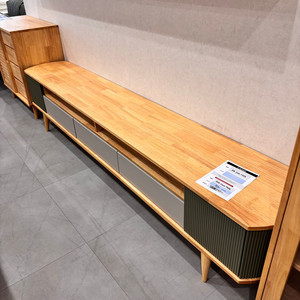 원목 인테리어 수납 거실장 2400사이즈 국내생산