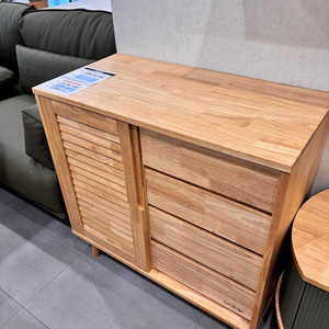 원목 수납장 슬라이드, 서랍형 2중 국내생산