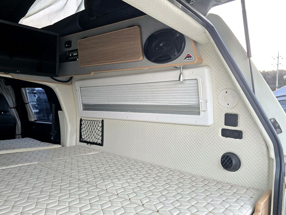 렉스턴스포츠칸5인승캠핑카(4륜,일체형텐트,풀옵션)-전액할부됨 이미지