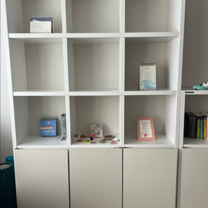 (상태최상) 한샘 샘 책장 5단 3단 2단 도어포함 서랍장포함