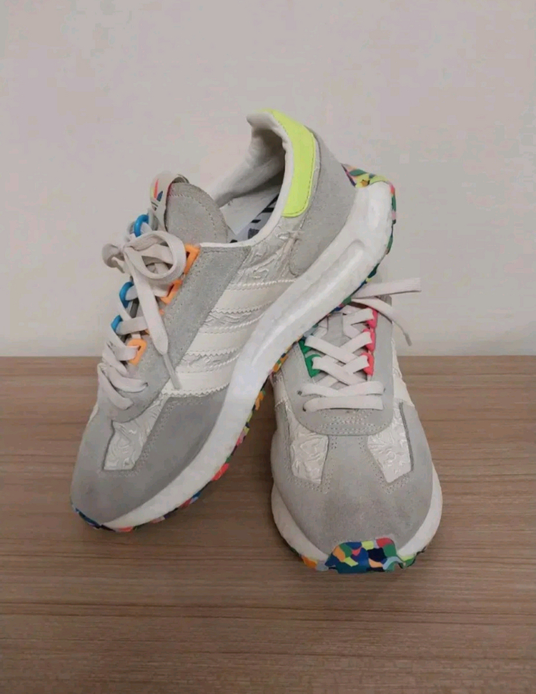 남성 아디다스 레트로피 E5 프라이드 운동화 (250) 이미지