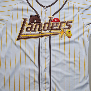 ssg랜더스 유니폼 최준우 브라운 유니폼 100사이즈