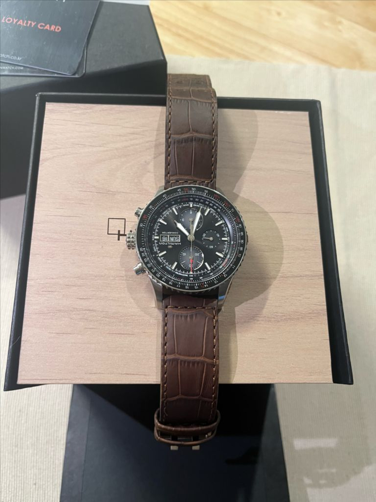 해밀턴 (카키 에비에이션 컨버터 오토 크로노) H76726530 이미지