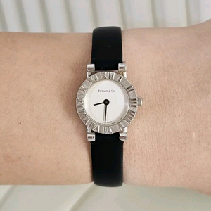 티파니 여성 아틀라스 시계 팔찌 여자 손목 티파니앤코 은장
