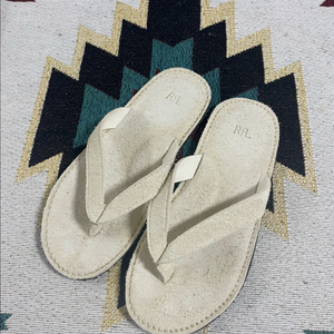 RRL 러프아웃 스웨이드 플립플랍 샌들(8)