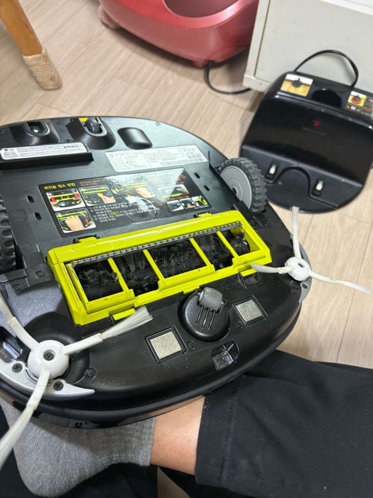 로봇청소기 엘지 로보킹 부품용 이미지
