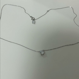 넘버링 실버 목걸이