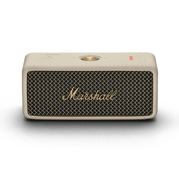 (미개봉 새상품)마샬 엠버튼 2 크림색 블루투스 스피커 정품--3