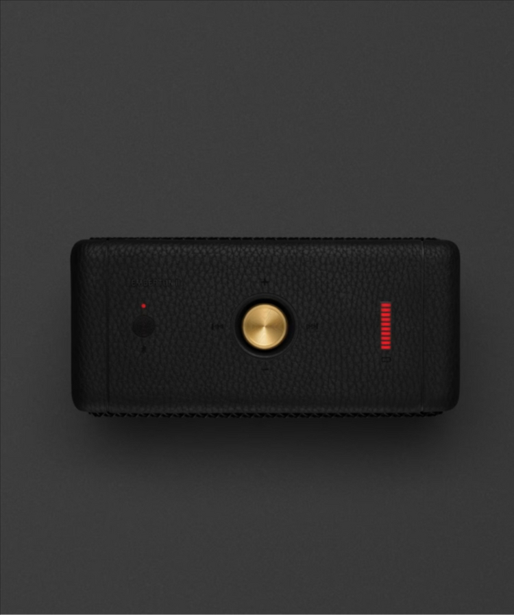 (미개봉 새상품) 마샬 엠버튼 2 블랙 블루투스 스피커 정품--2