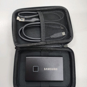 삼성 포터블 SSD T7 touch 2TB 블랙색상