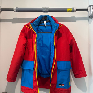 아디다스 키즈 아동 레고 콜라보 패딩&바람막이 140 이미지