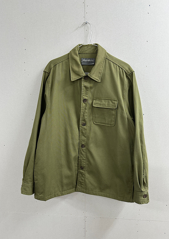 에디바우어 밀리터리 셔츠 자켓 L--1