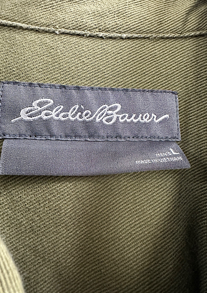 에디바우어 밀리터리 셔츠 자켓 L--3