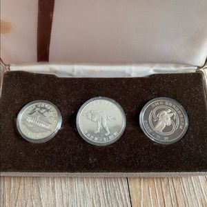 제24회 올림픽대회유치기념주화 (1983년) 이미지