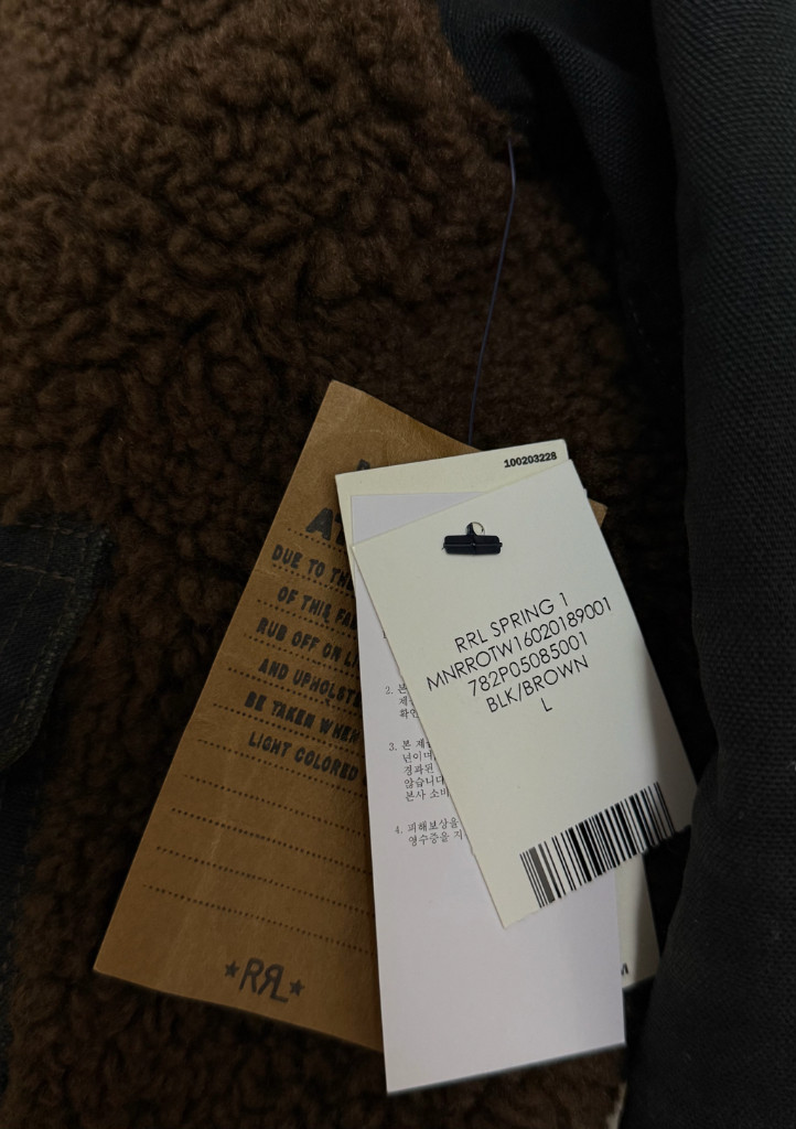 RRL 더블알엘 그리즐리 L--1