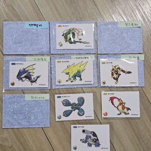 포켓몬 메가띠부씰 중복판매