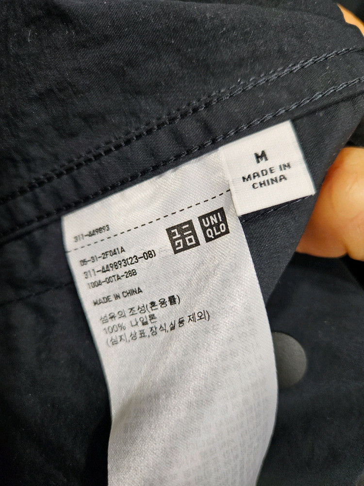 유니클로롱자켓(남M)새상품--5