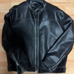 도프제이슨 레더 바이커 자켓xl