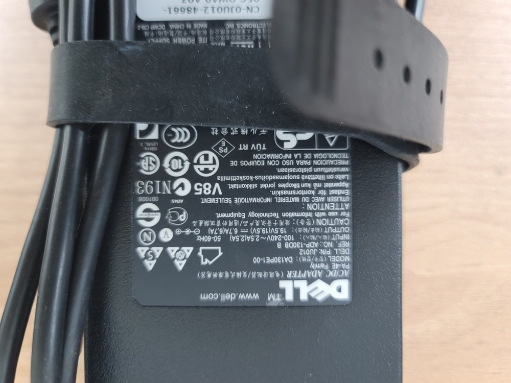 DELL 델 도킹스테이션 K17A WD15 K17A001 19.5v 6.7a 어댑터 포함 이미지