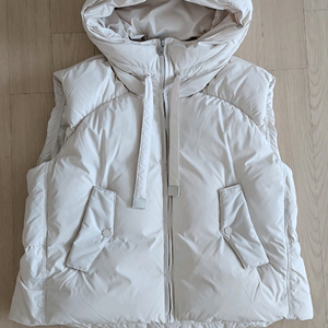 지컷 패딩 베스트