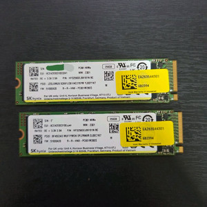 SK하이닉스 PC801 256GB M.2 Nvme ssd