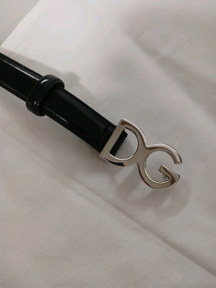 돌체앤가바나 이태리 여성 가죽벨트 정품--1