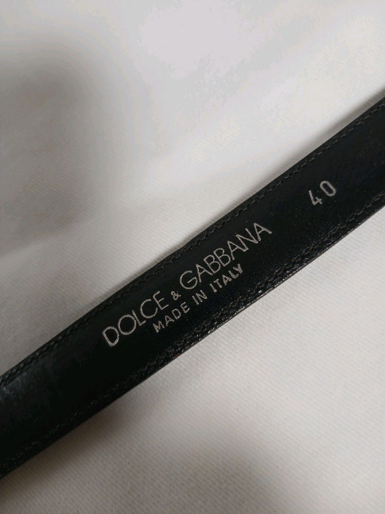 돌체앤가바나 이태리 여성 가죽벨트 정품--2