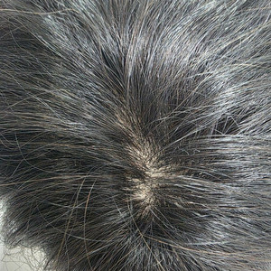 남성용 반가발. 100%인모