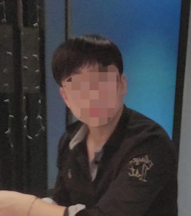 남성용 반가발. 100%인모--2