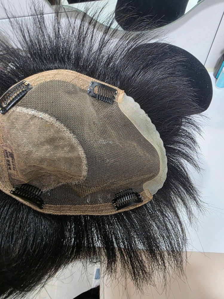 남성용 반가발. 100%인모--5